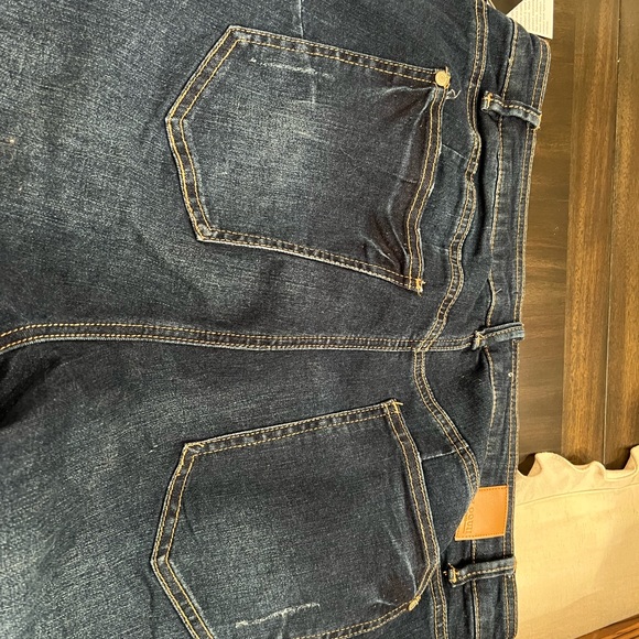 NWT Eloquii distressed skinny jeans - cropped style 18s - Picture 2 of 9